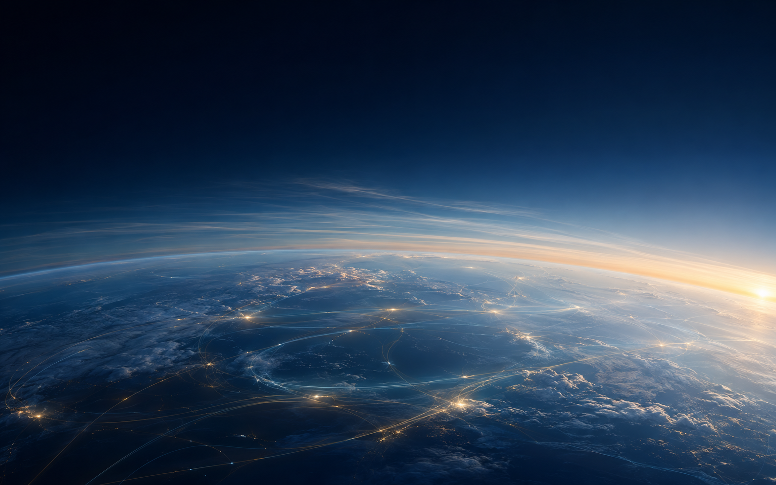 Earth observed as a connected environmental and institutional system